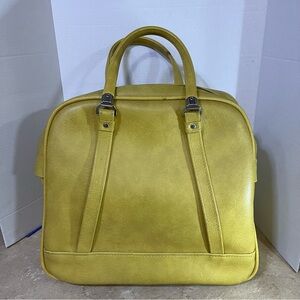 Vintage American Tourister Yellow Women's Escort/Overnight Travel Bag